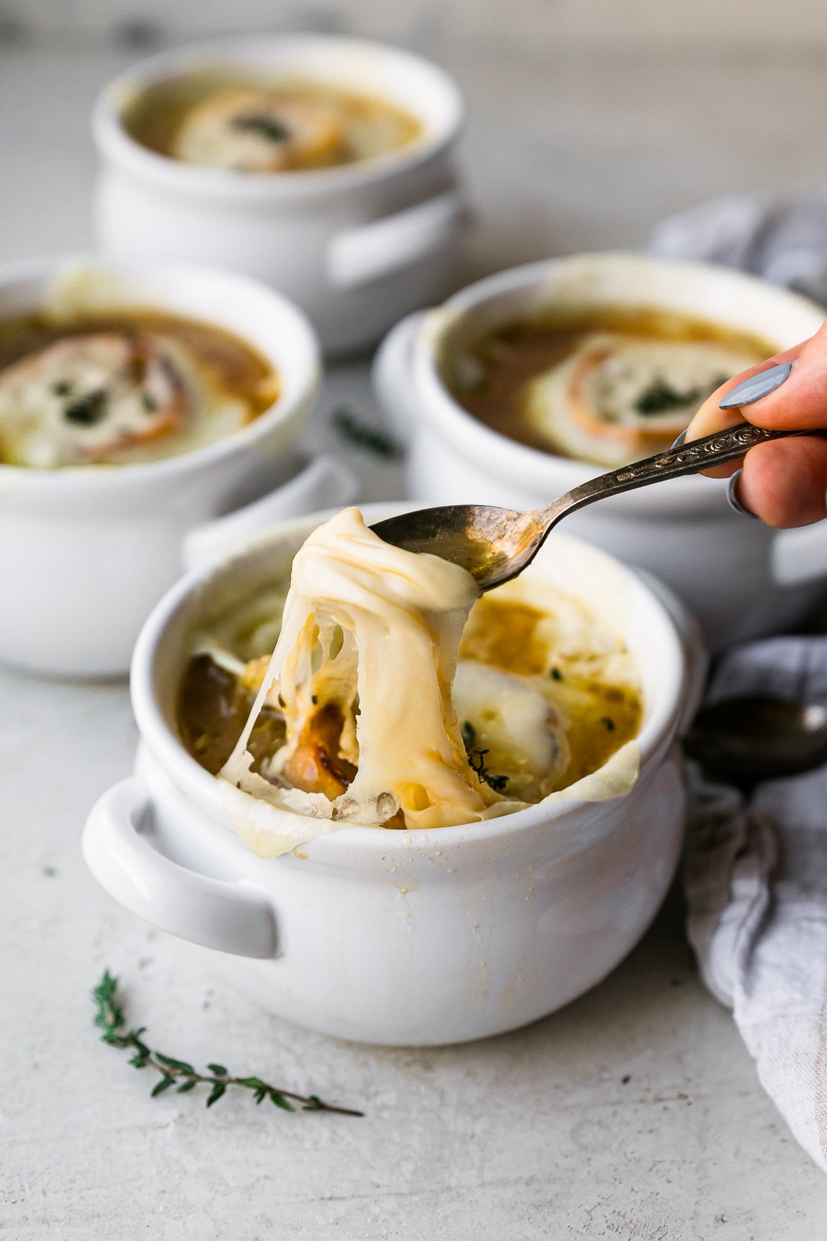 French Onion Chicken Soup